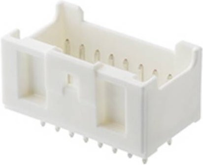 Molex Einbau-Stiftleiste Standard in Weiß - Bild 1