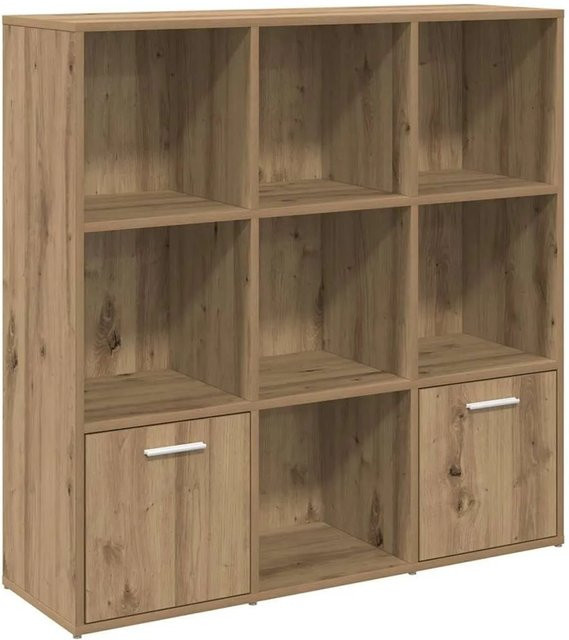 vidaXL Bücherschrank Artisan-Eiche in Braun, B/T/H: 98 x 29 x 97,5 cm - Bild 1