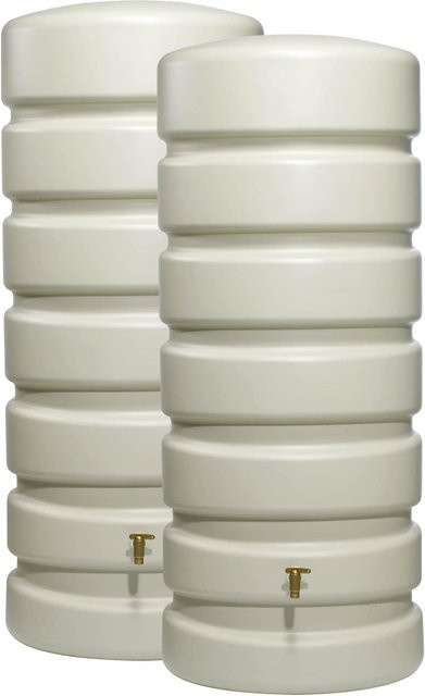 4rain CLASSIC Wandtank-SET 1300 L, sandbeige - Bild 1