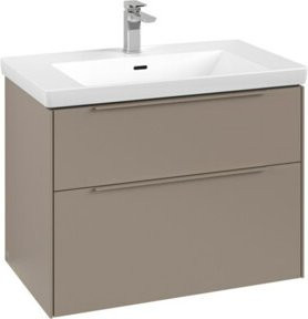 V&B Waschtischunterschrank Subway 3.0 in Tau, B/T/H: 77,2 x 47,8 x 57,6 cm - Bild 1