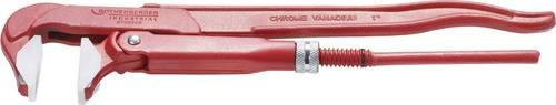 Rothenberger Industrial Armaturenzange 90 Grad aus Chrom-Vanadium-Stahl in Rot - Bild 1