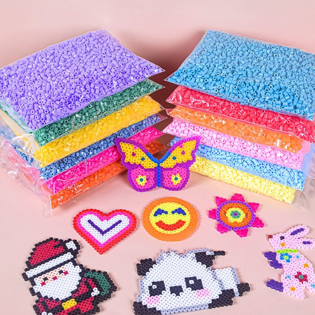 Hama Schmelzperlen, 500 Stück, Nachfüllpack, Bunt / Mehrfarbig - Bild 1