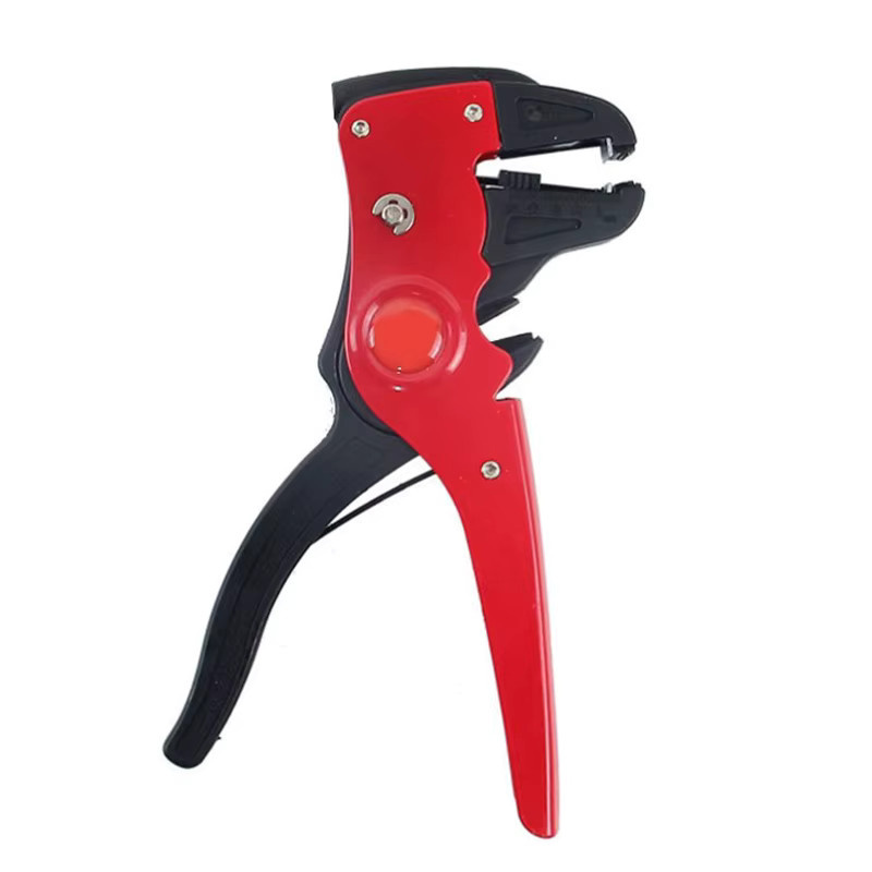 Multifunktionale Mini Abisolierzange und Drahtschneider für 0,2-6 mm Kabel in Rot - Bild 2
