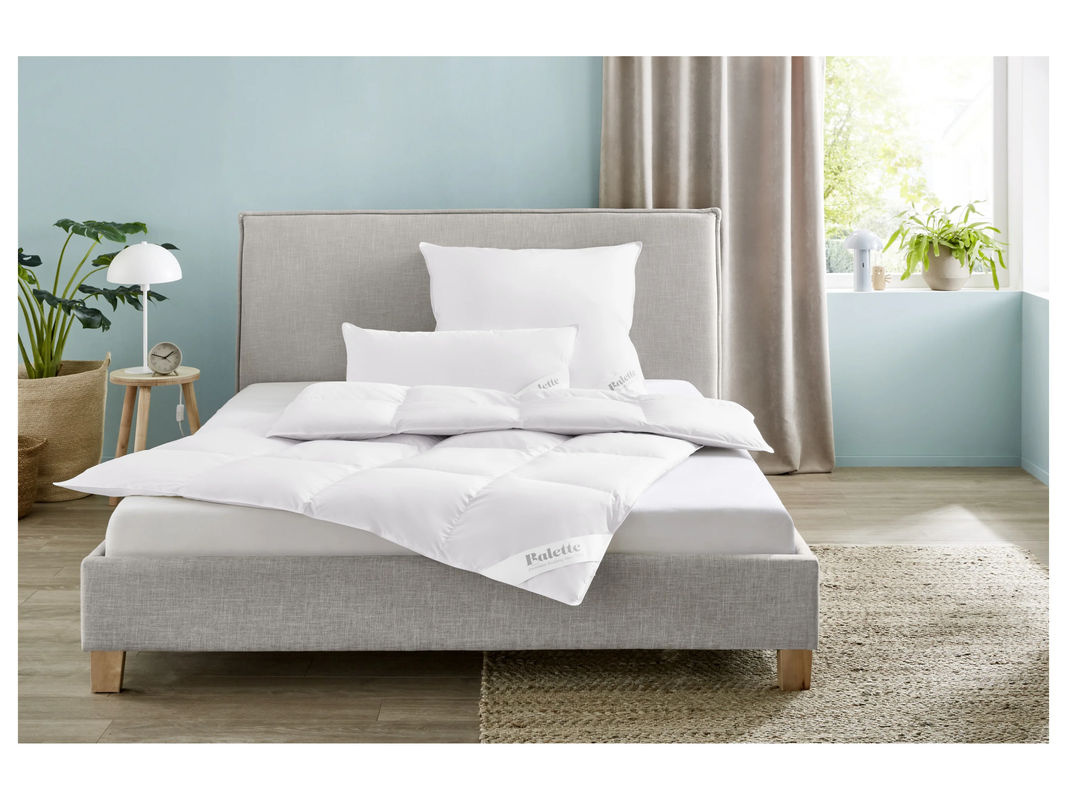 BALETTE Premium Daunen-Kassettenbettdecke Elegance aus Daunen und Federn, B/B: 155 x 220 cm - Bild 2