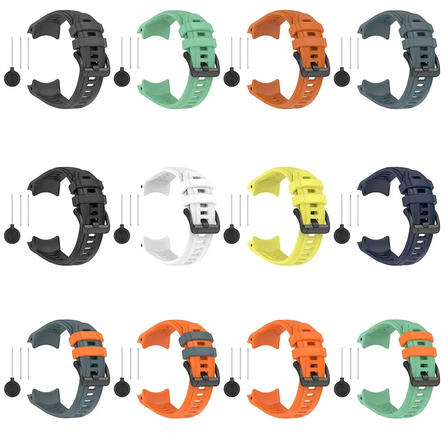 Garmin Uhrenarmband Silikon, Schwarz, Unisex - Bild 2