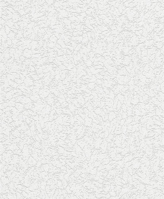 Rasch Vliestapete Wallton 182309 Uni Weiß, abstreichbar, B: 0,53 m x L: 10,05 m - Bild 1