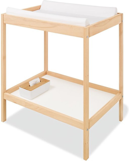 PINOLINO Wickeltisch Joris aus Buche in Braun, B/T/H: 99 x 75 x 55 cm - Bild 1