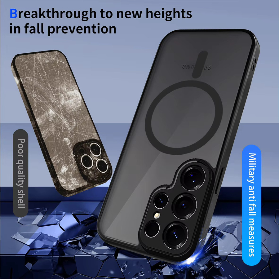 Schutzhülle für Samsung Galaxy S26 S25 S24 S23 Ultra Plus und weitere Modelle in Schwarz - Bild 4