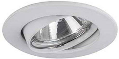 Brumberg Einbaustrahler rund aus Aluminium in Chrom matt mit Halogen GU5.3 50W - Bild 1