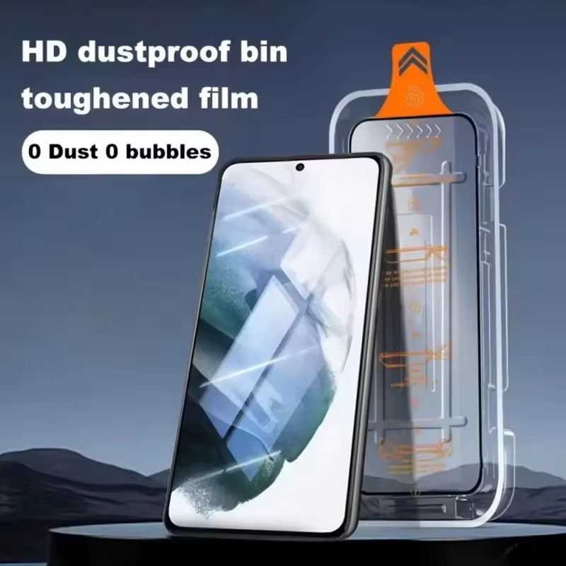Set aus 1-5 Stück gehärtetes Glas Displayschutz für Xiaomi Poco F7 Pro M7 5G X7 Pro F6 Pro M6 Pro X6 Pro F5 Pro X4 Pro M4 Pro X3 NFC C75 transparent - Bild 3