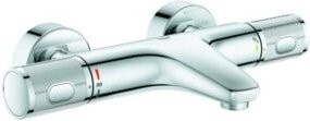 Grohe Grohtherm 1000 Performance Badewannenthermostat mit Einhebelmischer in Chrom, Wandmontage, DN 15 - Bild 1