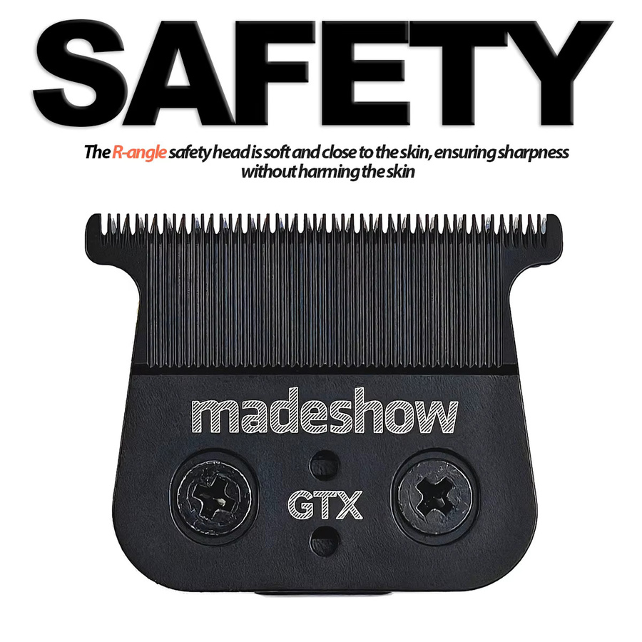 BRDCLIP Professionelle Ultra Dünne Original Klinge für Haar Trimmer Madeshow KULILANG M6 M11 R55, Schwarz, 0mm Cutter Kopf Clipper Ersatz Zubehör - Bild 3