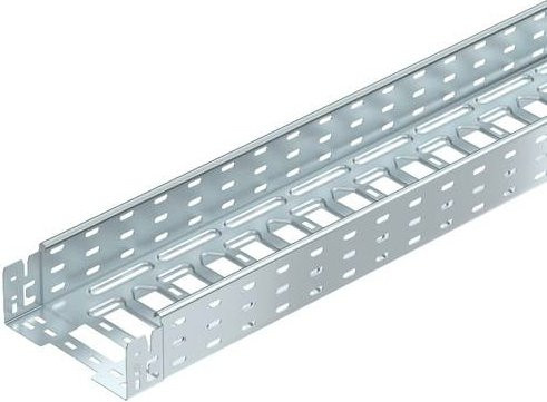 OBO Bettermann Kabelrinne 6059084 in Silber, B/H/L: 200,00 mm x 85,00 mm x 3 m - Bild 1
