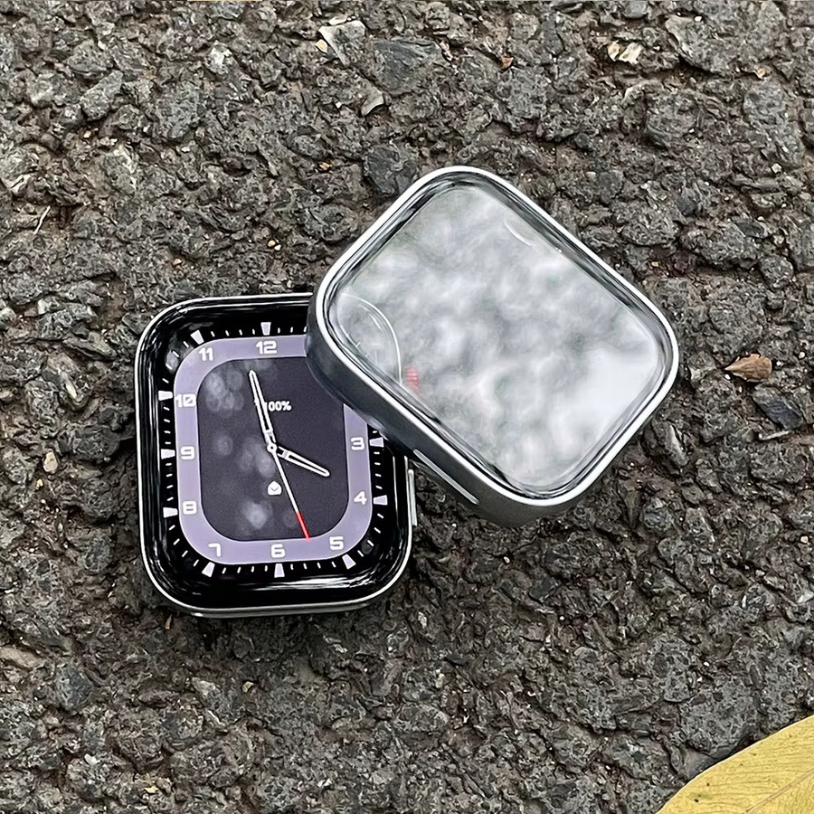 Huawei Uhrenzubehör, Hülle und Displayschutzfolie, Silikon, grün, transparent - Bild 2