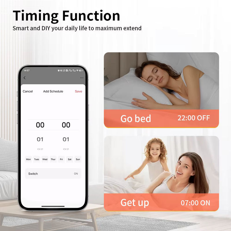 TNCE Tuya WIFI LED Dimmer Schalter Modul zur Helligkeitssteuerung mit Sprachsteuerung für Alexa und Google Home - Bild 3