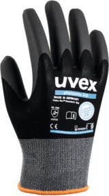 uvex phynomic XG Arbeitshandschuhe aus Nitril in Schwarz, Größe 7 - Bild 1