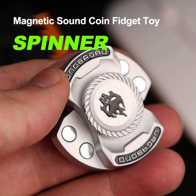 YIJOO EDC Mini Open Armor Metall-Fidget-Spinner - Bild 1
