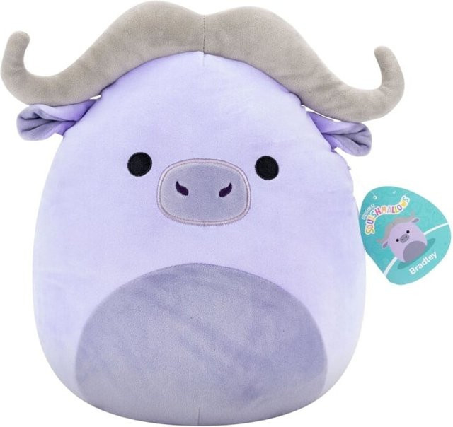 Jazwares Squishmallows Bradley Wasserbüffel Plüschfigur lila - Bild 1