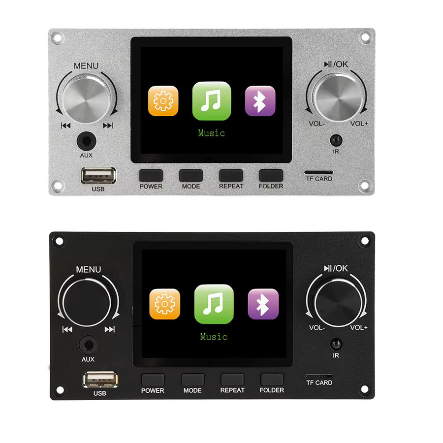 diymore Bluetooth Audio-Dekodierungsplatinenmodul mit 2,8-Zoll-TFT-Farbbildschirm, I2S Digital Audio-Ausgang, 24 Bit, Schwarz - Bild 2