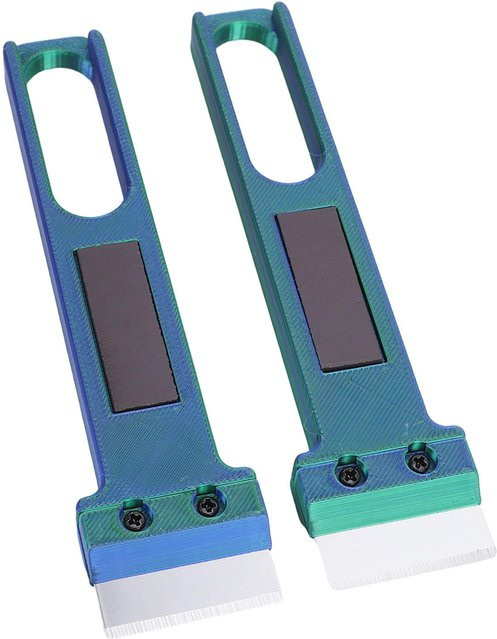 Neoglint 2 Stück Druckplattenabzieher für Bambu Lab 3D-Drucker mit SK5 Stahlklingen und Schrauben, Multicolor - Bild 1