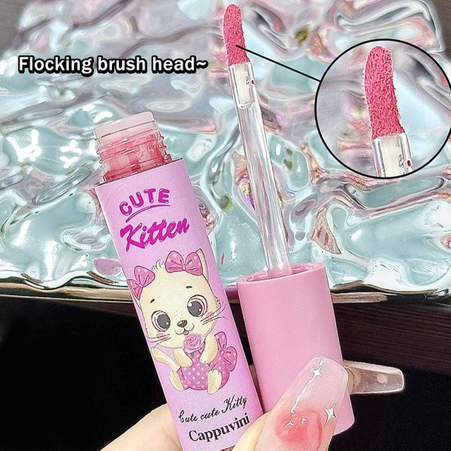 Cappuvini Lippenstift Mousse, Pfirsichrosa, Unisex - Bild 1