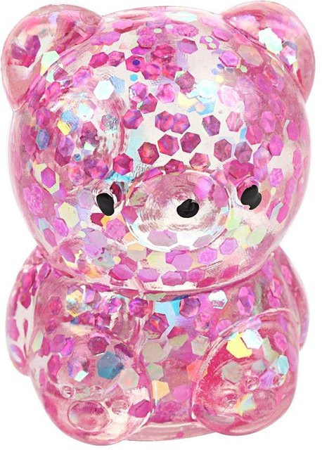 Binchi Outdoor Product Gummibärchen Bär Squishy Fidget Spielzeug, rosa - Bild 1