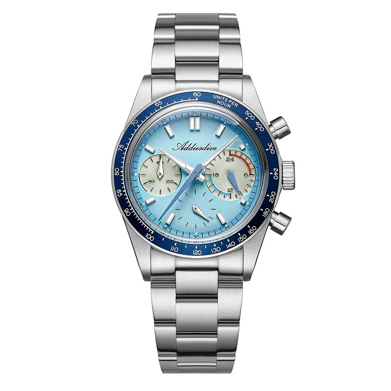 ADDIESDIVE Chronograph, Quarz, Edelstahl, 37 mm, Herren - Bild 7