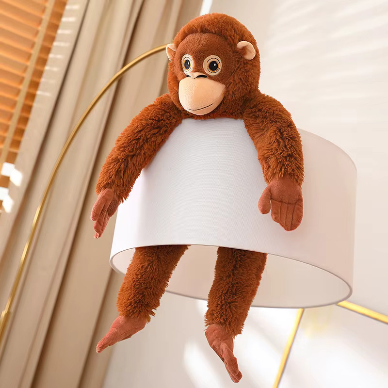 GDzaccly Orang-Utan-Puppe, Plüschtier, Braun - Bild 5