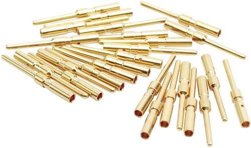 Amphenol MotionGrade™ Rundsteckverbinder SC000035 Einzelkontakt Stiftkontakt aus Metall mit Goldbeschichtung - Bild 1