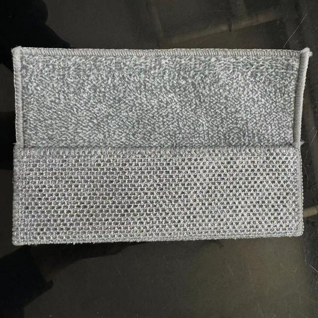 Bestbags 2-in-1 Magisches Reinigungstuch aus Bambuskohle und Stahldraht, doppelseitiger Geschirrspültuch-Scrubber, Weiß - Bild 1