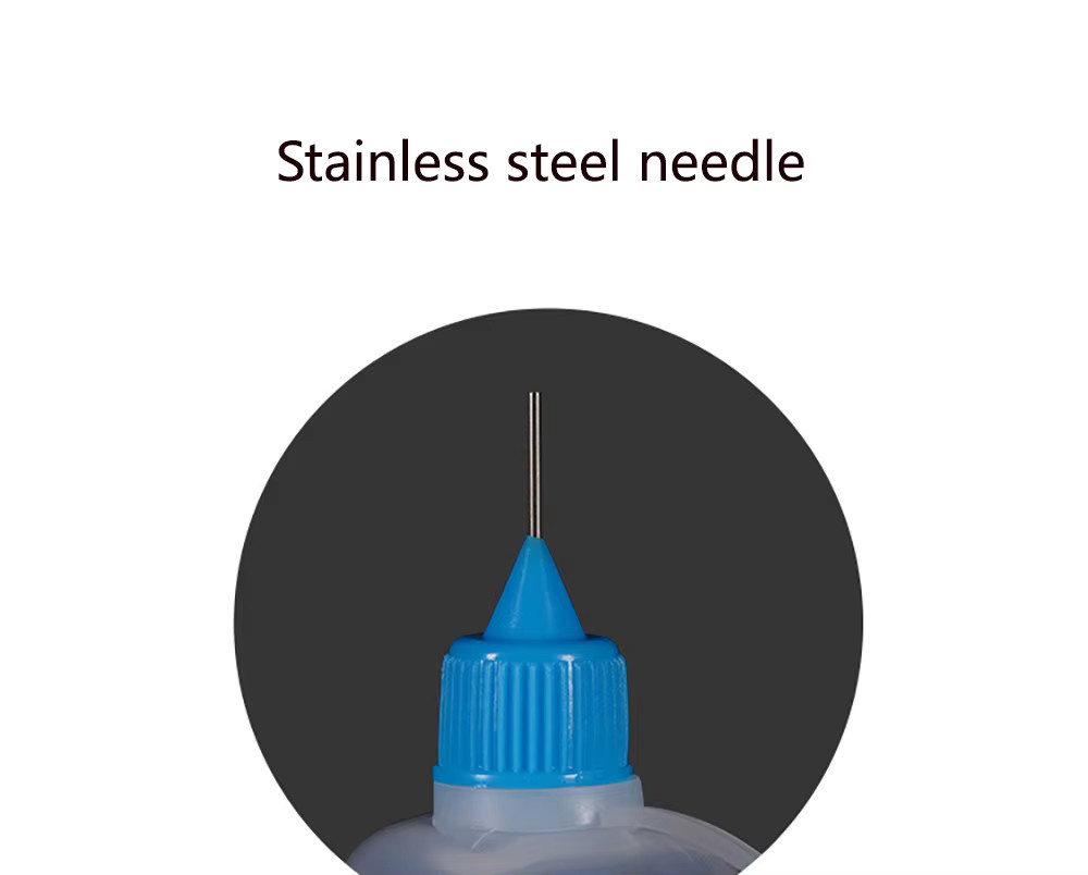 MLDCZS PE-Kunststoff-Applikatorflaschen mit Nadelspitzenkappen, transparente nachfüllbare Tropferflaschen für Öl, 5 ml bis 120 ml - Bild 4