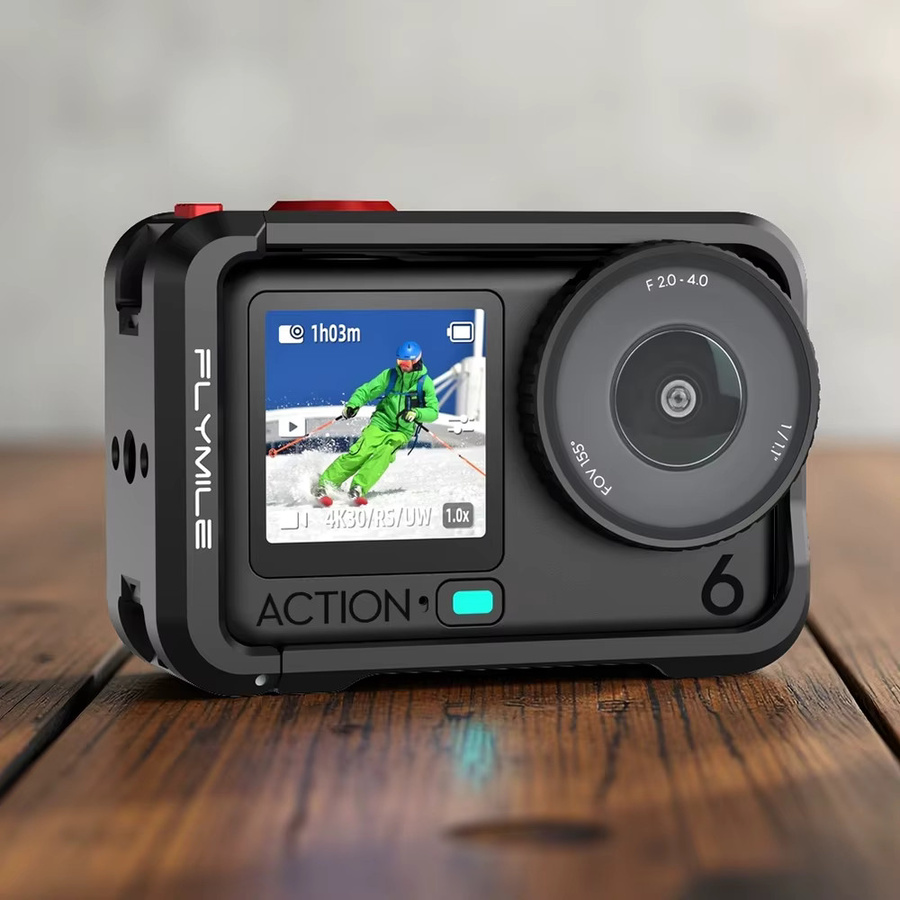 Flymile Metallkäfig Schutzrahmen für DJI Osmo Action 6 Kamerazubehör - Bild 2