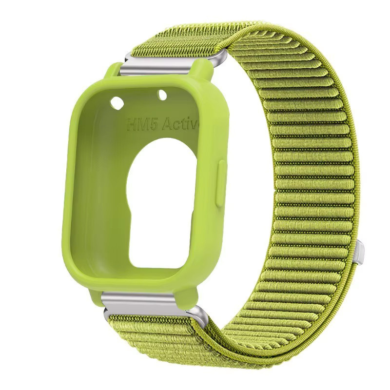 Xiaomi Uhrenarmband Nylon-Sportarmband mit TPU-Hülle, green - Bild 1
