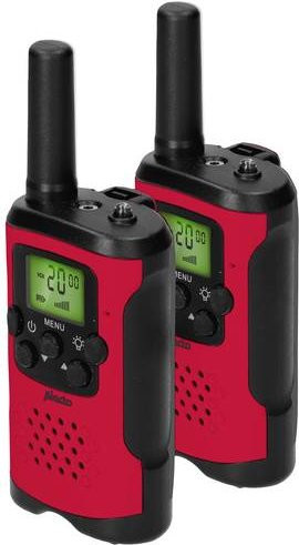 Alecto FR-115RD A004678 Hobby-Funkgerät Walkie-Talkie 2er Set in Rot - Bild 1