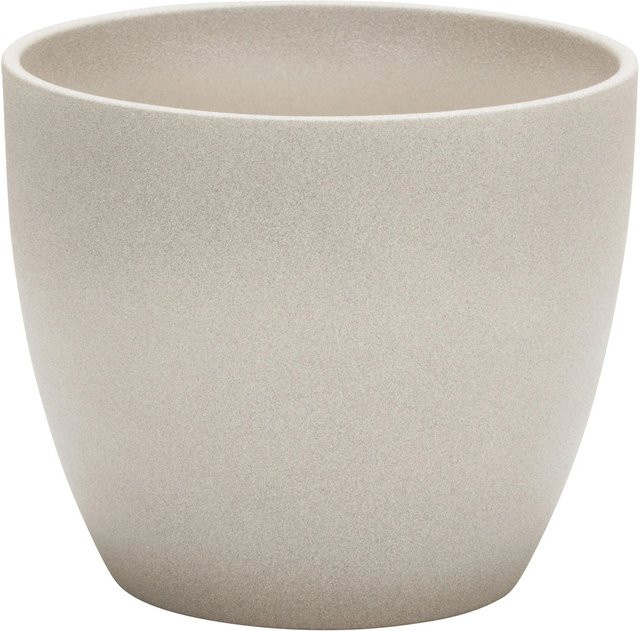 Scheurich Übertopf 920 aus Keramik in Taupe Stone, Durchmesser: 11 cm, Höhe: 9 cm - Bild 1