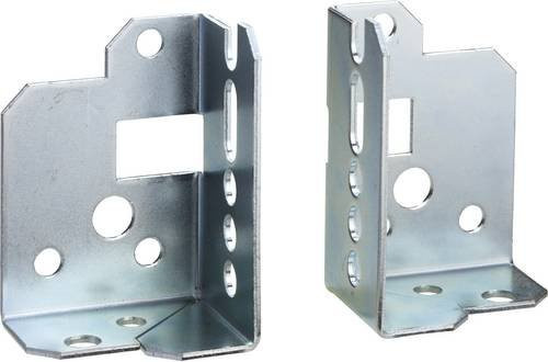 Schneider Electric NSYMBR19 Montagematerial aus Stahl in Silber, L x B x H: 55,75 x 23 x 58 mm - Bild 1