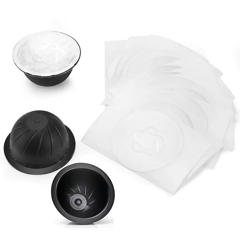 Nachfüllbare Kaffeekapseln für Nespresso Vertuo Line in Schwarz, 1 Stück, 150ml/230ml - Bild 2