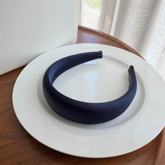 Stirnband Satin, grau, Damen - Bild 1