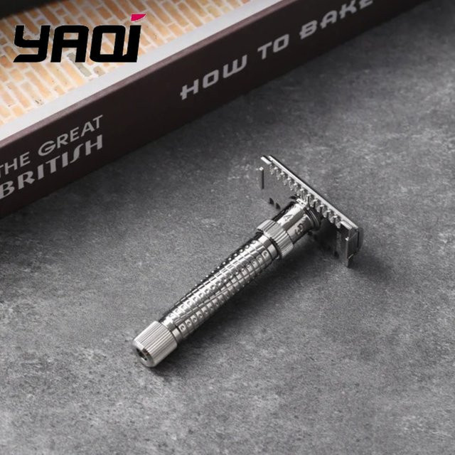 Yaqi Ultima Open Comb Herren-Sicherheitsrasierer aus Edelstahl - Bild 1