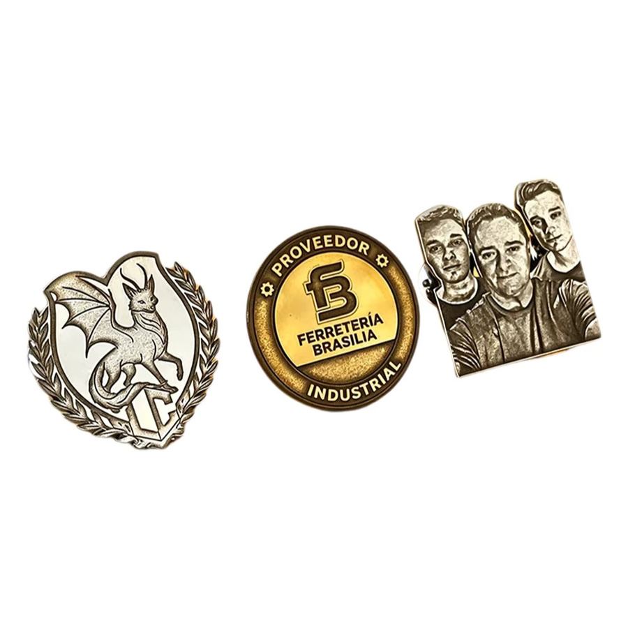 Edelstahl-Pins, personalisierbar, Unisex - Bild 3
