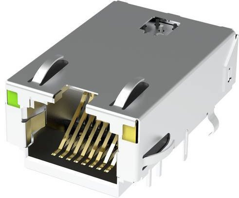 Amphenol RJMG2018344A1ER Ethernet LAN Kabel in Weiß - Bild 1