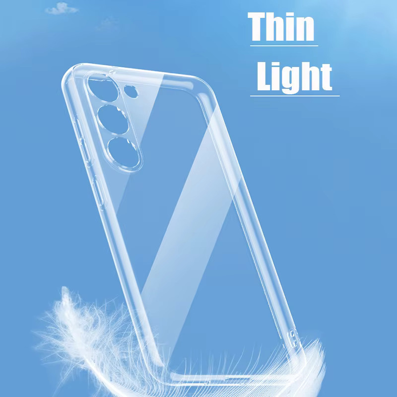 Transparente Silikonhülle für Samsung Galaxy S24 S25 S23 S22 S21 Plus Ultra und S23 FE S24 FE - Bild 3