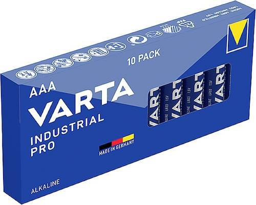 Varta Micro AAA Alkaline-Mangan Batterien 1220 mAh 1.5V 10er Pack Blau - Bild 1