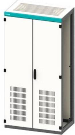 Siemens Schaltschrank aus Stahl in Grau B/T/H: 90 x 50 x 180 cm - Bild 1
