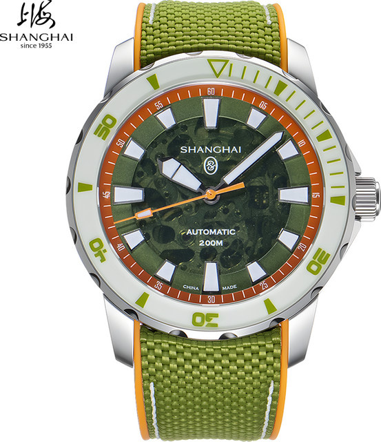 Shanghai Watch Armbanduhr, Automatik, Edelstahl, 41 mm, Herren - Bild 1