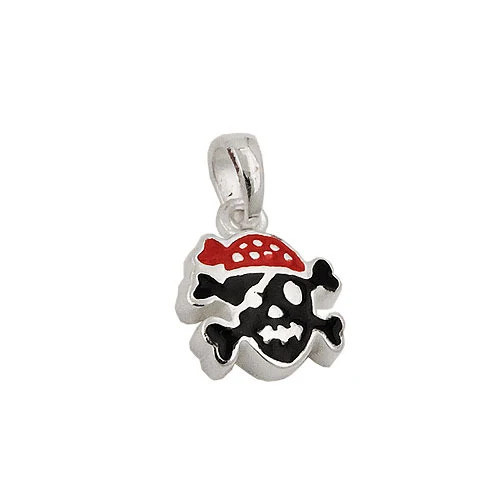 SIGO Anhänger Totenkopf, 925 Silber, Unisex - Bild 1