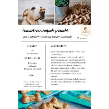 Wildfang Backmatte aus Silikon mit Rezeptkarten, rechteckig und spülmaschinenfest - Bild 3