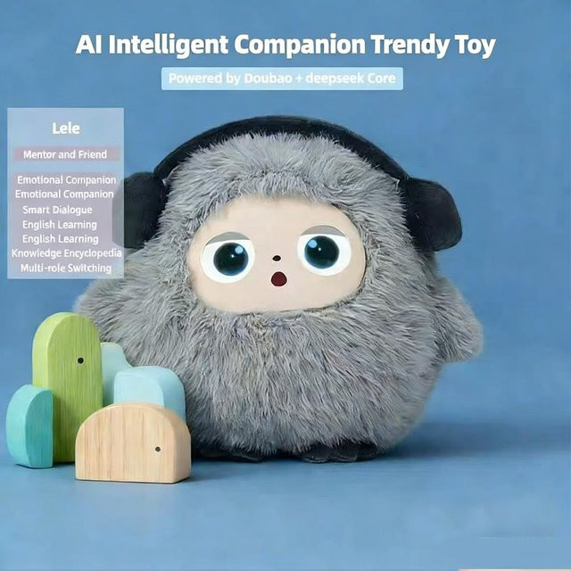 Linyi toy Interaktiver Begleiter, Plüsch, mit Stimme & LED-Augen, ab 6 Jahren - Bild 1