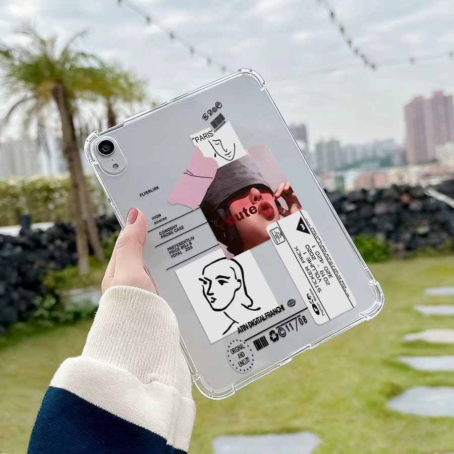 Transparente Silikon Schutzhülle für Samsung Galaxy Tab A11, A9 Plus, S10 FE, S6 Lite, S10 Lite, A8, S9 FE Plus, S7 FE und S8 Plus - Bild 3