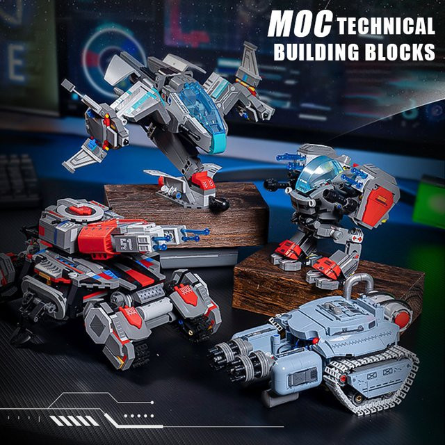BXA Starcraftes Siege Tank Gepanzerte Roboter Modell Bausteine - Bild 1